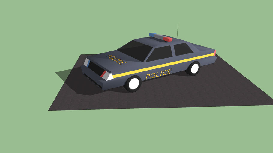 Nerda County Police Cruise | 3D Warehouse