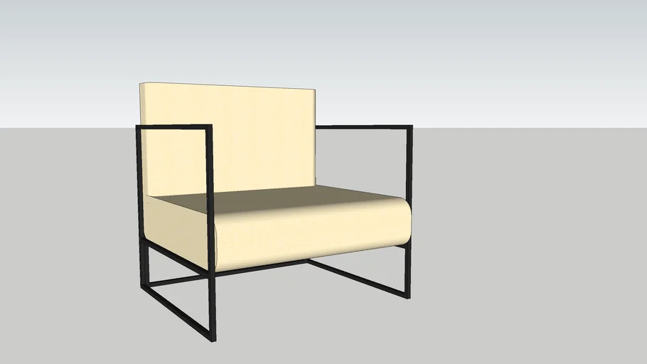 Minimal Lounge Chair 3D Warehouse