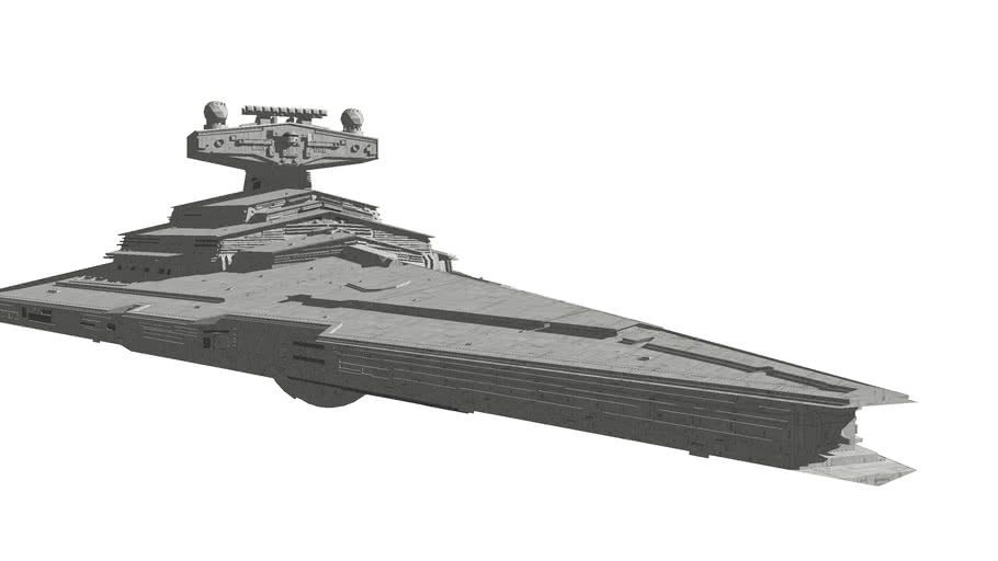 Star Destroyer Imperial II-class | 3D Warehouse