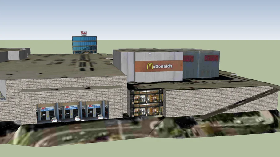 Eastgardens Shopping Complex 3D Warehouse