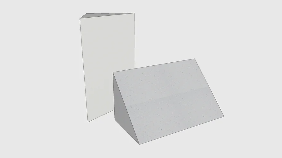 Skum Acoustics - Mocka BT - Bass traps (Basotect foam) | 3D Warehouse
