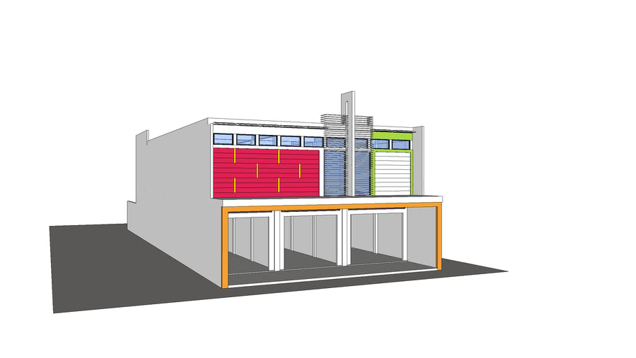 ruko karawang | 3D Warehouse