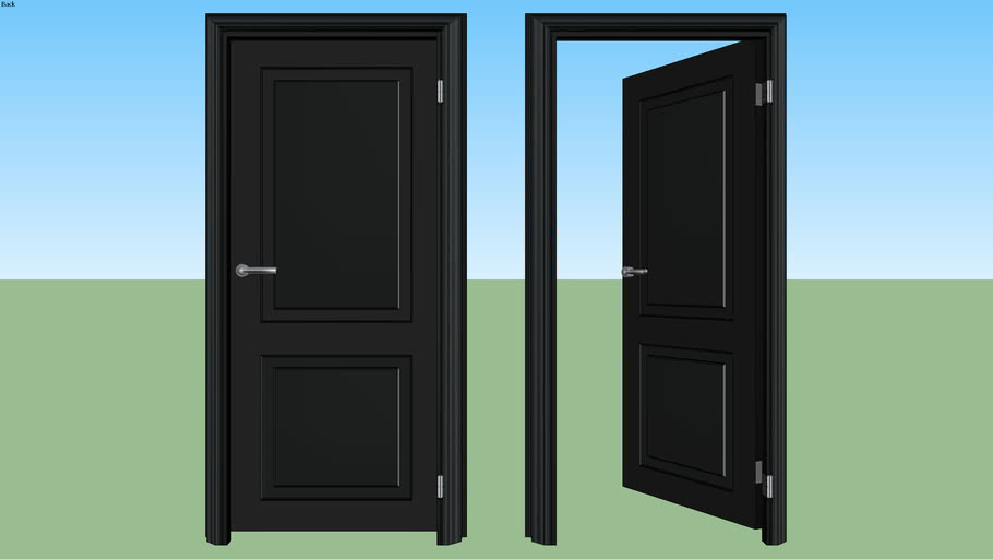 Black Door | 3D Warehouse