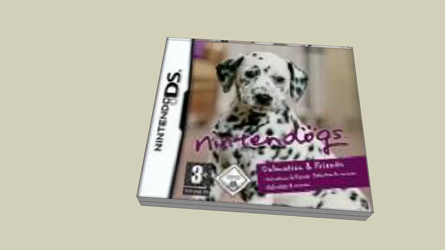 Nintendo DS Game Nintendogs | 3D Warehouse