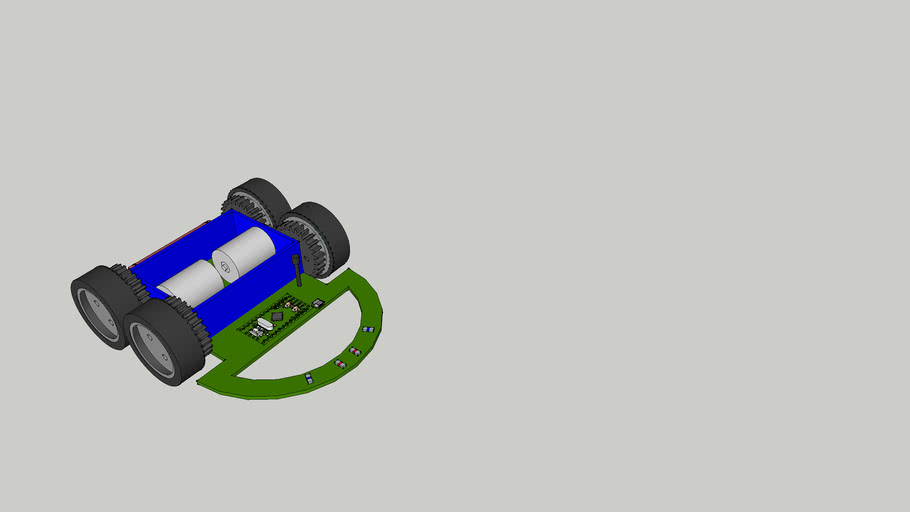 Micromouse robot model | 3D Warehouse