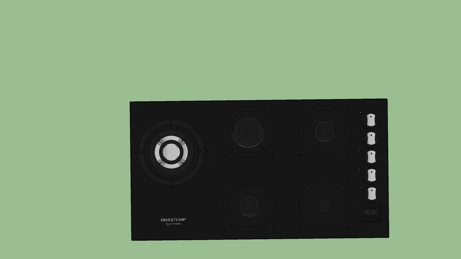 Cooktop Brastemp Gourmand BDT86 vray 3D Warehouse