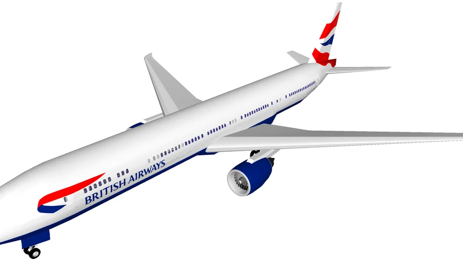 British Airways Boeing 777-300ER | 3D Warehouse