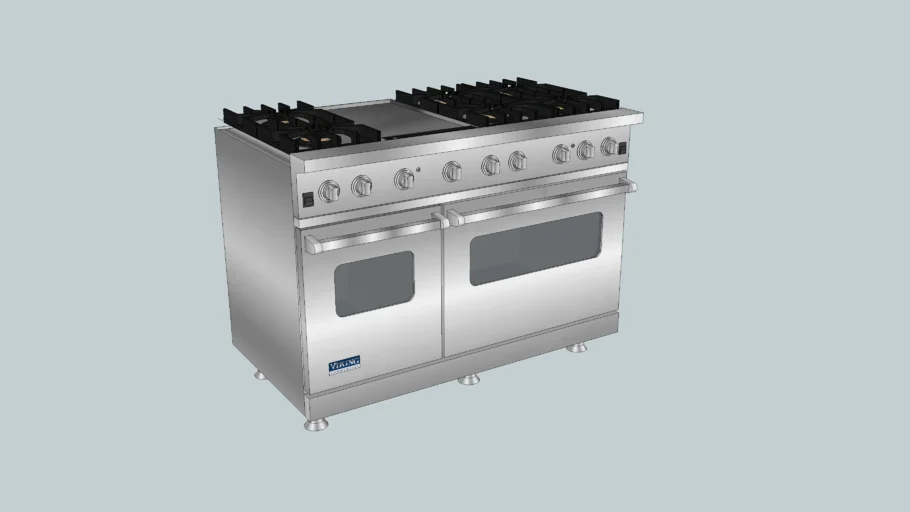 Viking 48" Range Cooker SS