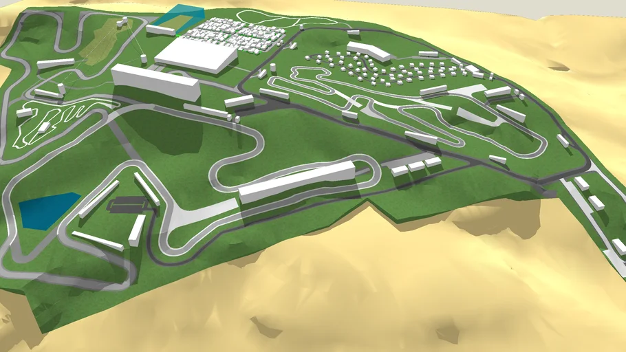 Site Plan Taman Bermain | 3D Warehouse