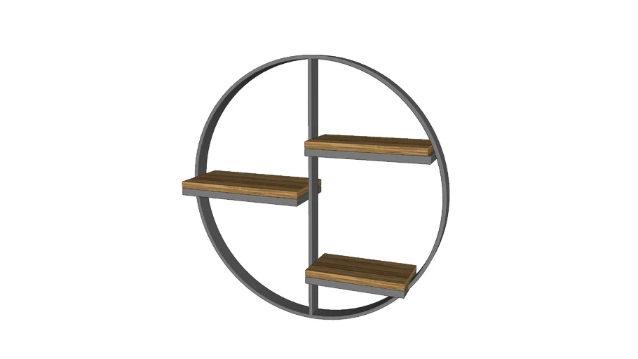 Industrial Wall Shelf