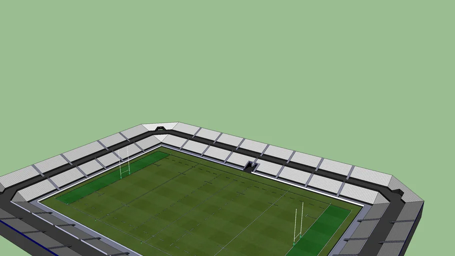 Basic Rugby Stadium | 3D Warehouse