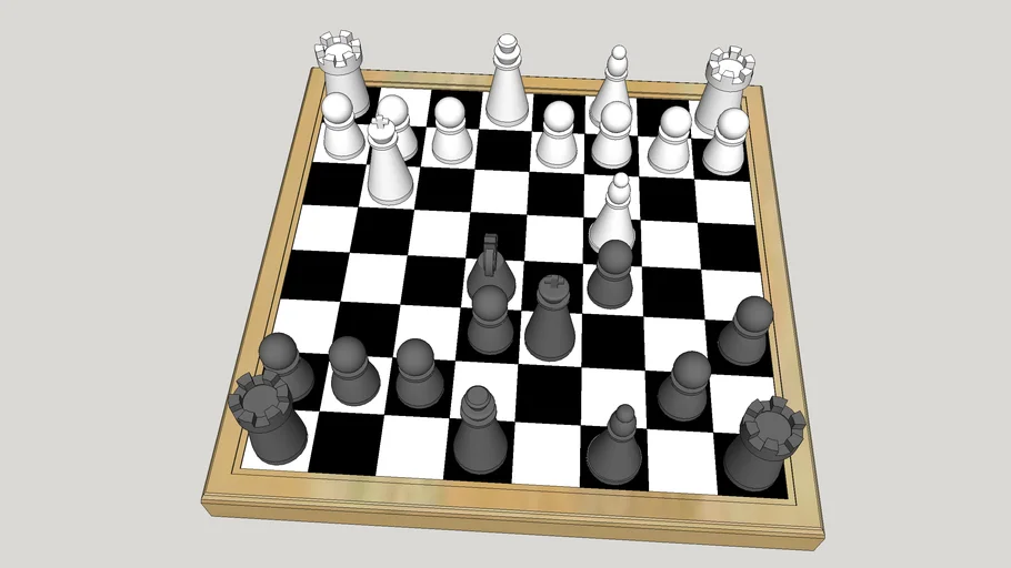 Chess - Tactical reasons | 3D Warehouse