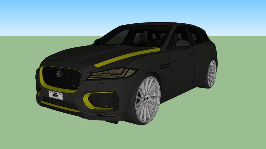 Jaguar F Pace | 3D Warehouse