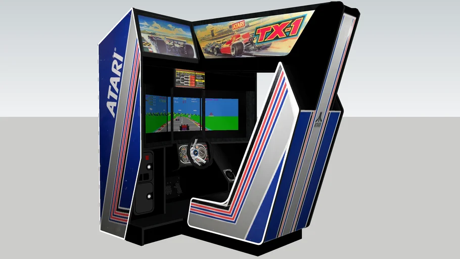 TX1 arcade game 3D Warehouse