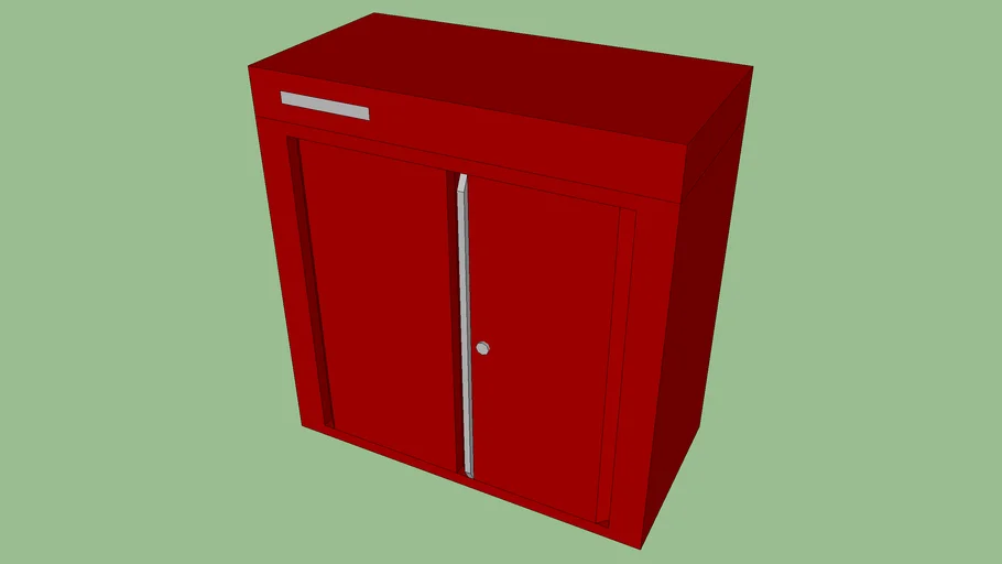 Corner Storage Cabinet 3D model
