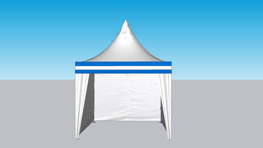 1o x 10 Tent Draped