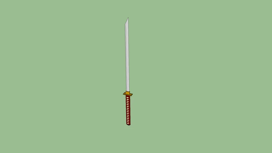 Kenshi's Sword | 3D Warehouse