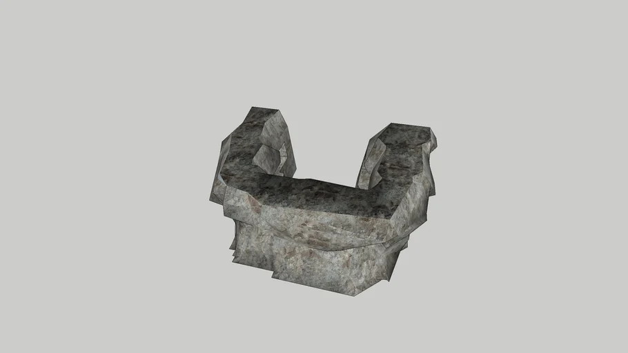 Stone Bar Table 3D Warehouse