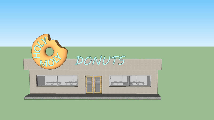 Holy Moly Donut Shop 3D Warehouse