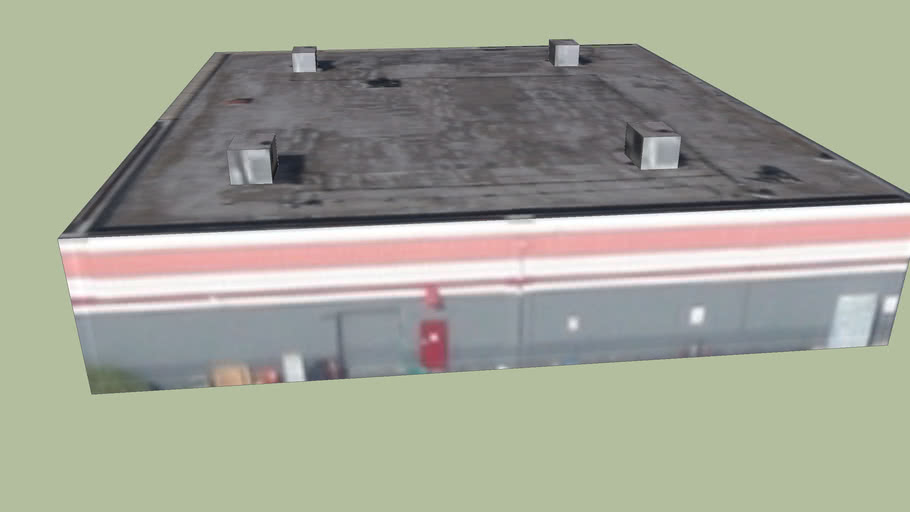 AutoZone Sacramento, CA 3D Warehouse