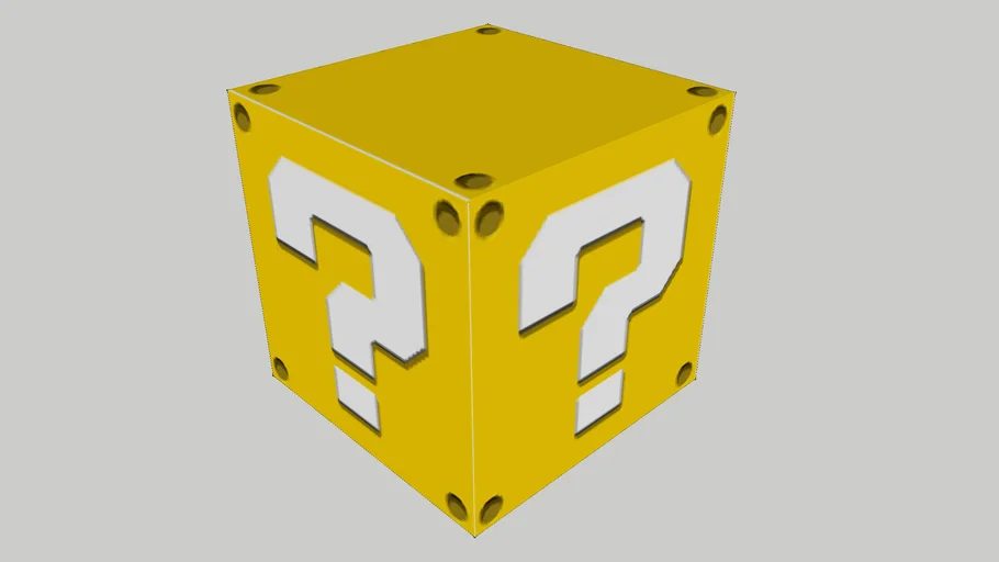 Super Mario ? Box | 3D Warehouse