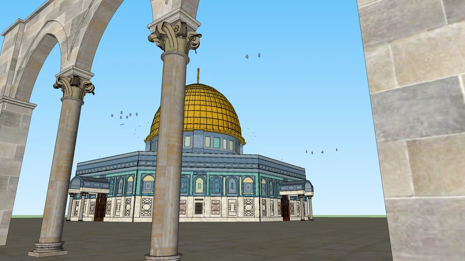 Masjid Aqsa Mosque 3d Warehouse