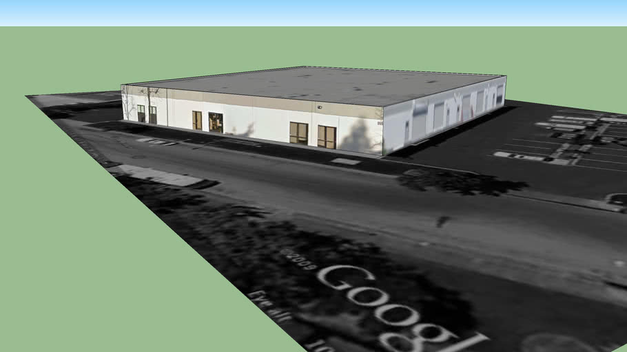 Warehouse In Santa Clara, CA 3D Warehouse