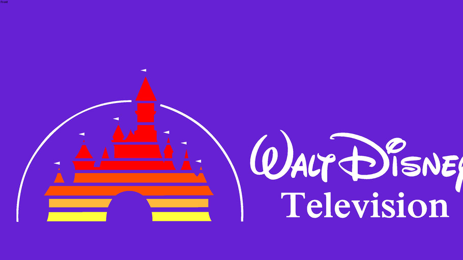 1985 Walt Disney Television Logo 3d Warehouse