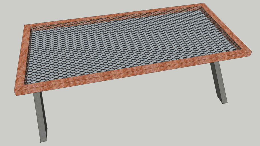 Denim Mesh Table | 3D Warehouse