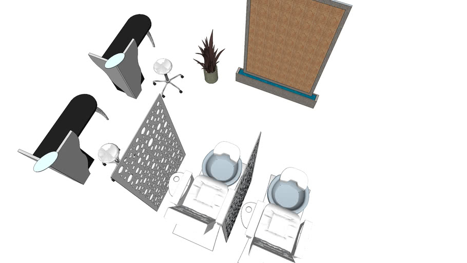 Spa Room 3D Warehouse