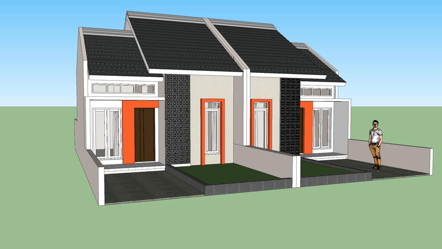 RUMAH TYPE 45 | 3D Warehouse