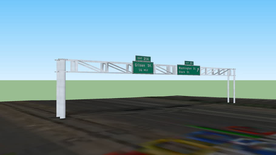 expressway sign | 3D Warehouse