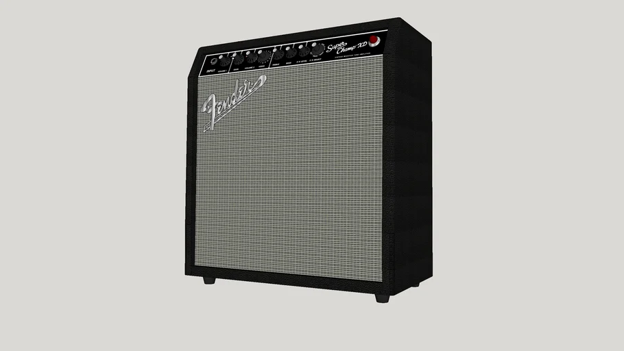 Fender Super Champ XD 1x12' 3D Warehouse