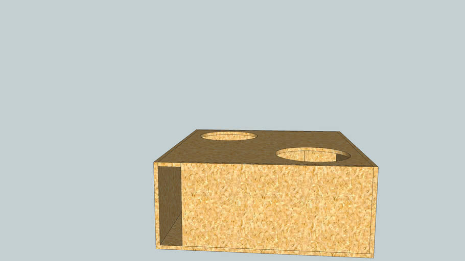 Dual 15 Sub Box