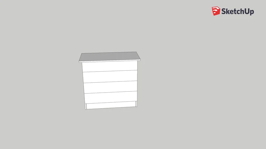 комод | 3D Warehouse