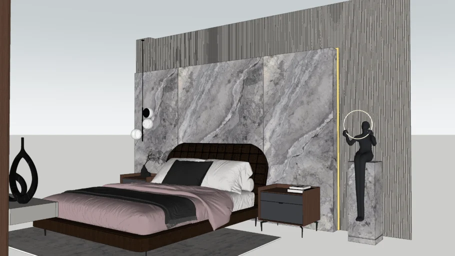 modern bedroom design 3 | 3D Warehouse