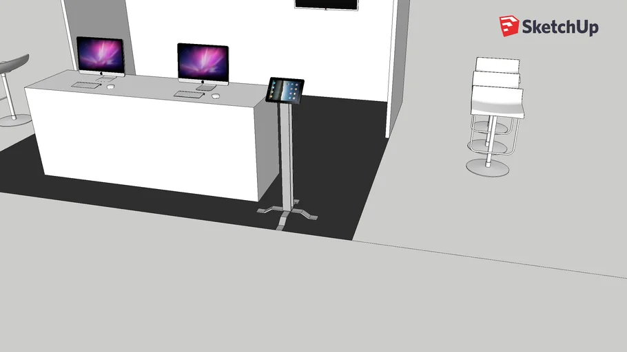 Kow] iPad Stand 3D Warehouse