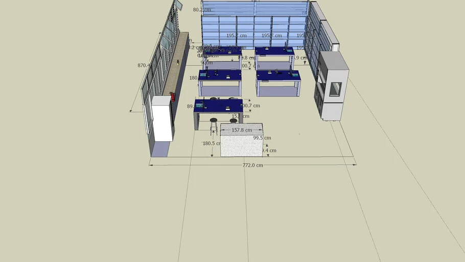 Laboratorio de Quimica000 | 3D Warehouse
