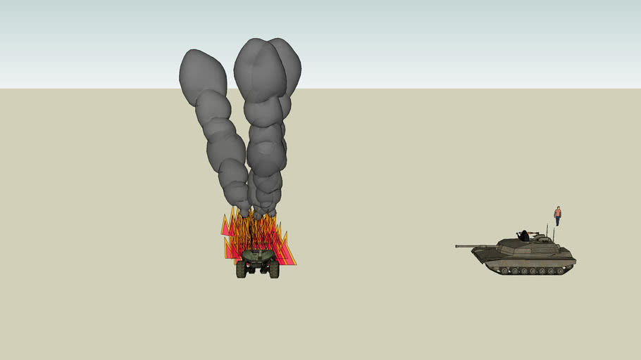 Exploding Warthog 3D Warehouse