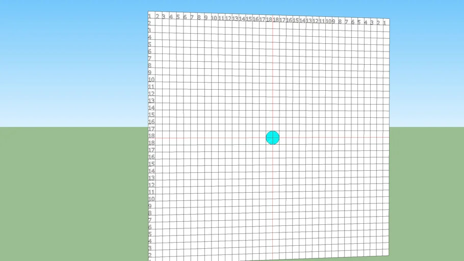 graph paper 3D Warehouse