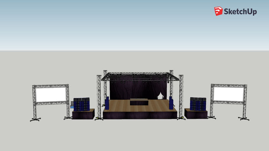 Scene Stage 3d Warehouse