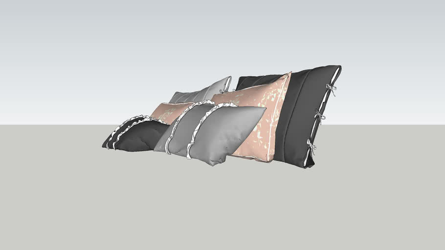 Cushions and pillows 3D Warehouse