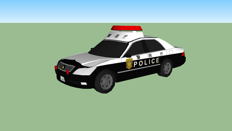 japan sedan police car | 3D Warehouse