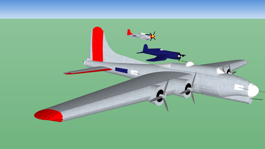 WWII Aircraft | 3D Warehouse