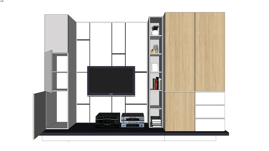 TV CABINET | 3D Warehouse