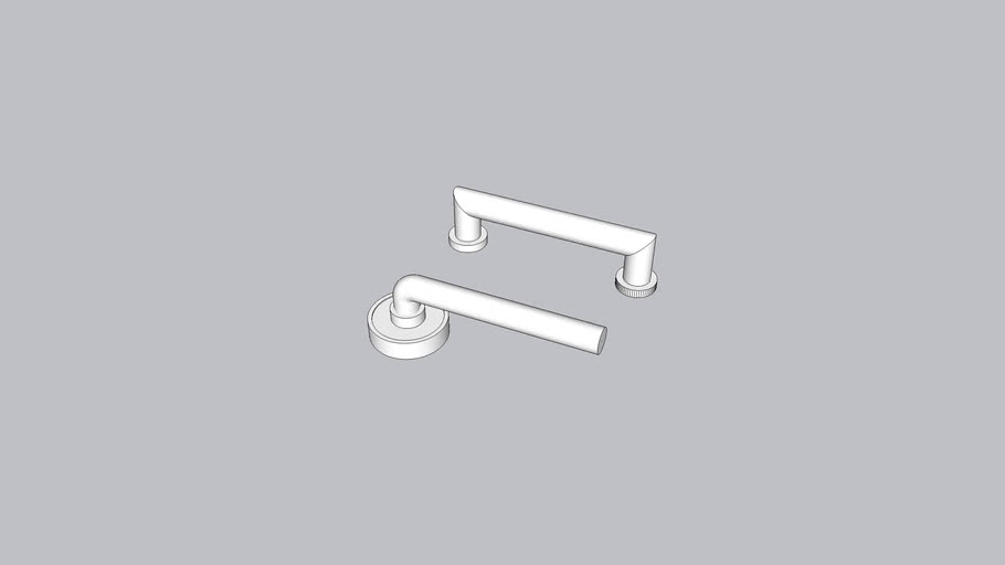 simple door handle 3D Warehouse