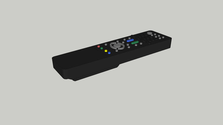 TV Remote Controller | 3D Warehouse