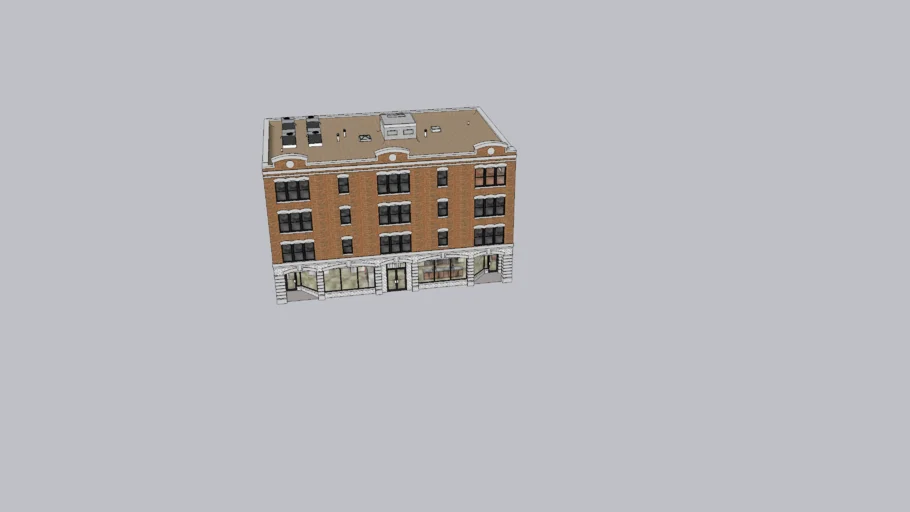 Mixed-Use Apartment Building