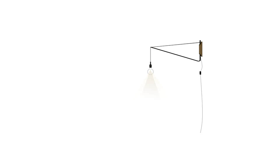 EQ3 CUSTOM SWINGARM WALL LAMP 3D Warehouse