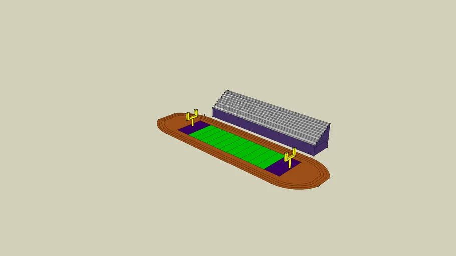 Holyoke High Football Field 3D Warehouse
